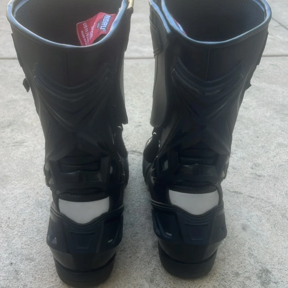 NORU Hakone Black Moyorcycle Riding Boots Men's Size 11
